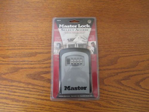 Master lock black grey key storage security new! holds up to 5 keys for sale