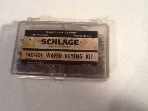 Schlage 40-101 Wafer Keying Kit