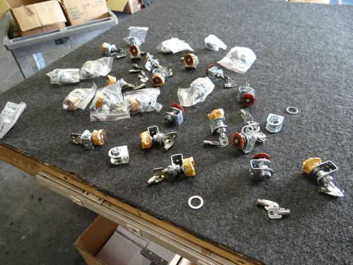 Lot of 26 Chicago Lock &amp; Key Ace New Old Stock, w/ PCB boards attached