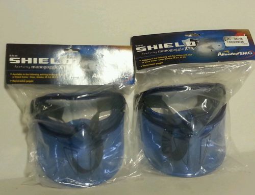 TWO Brand New The Shield Safety Glasses Monogoggle XTR