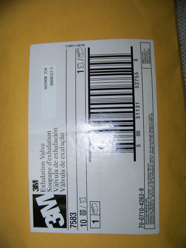 3m exhalation valve #7583 10 per pack for sale