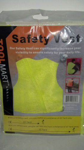 Safety Vest Backup Visitor Vest for Emergency Situations Oil Well Service
