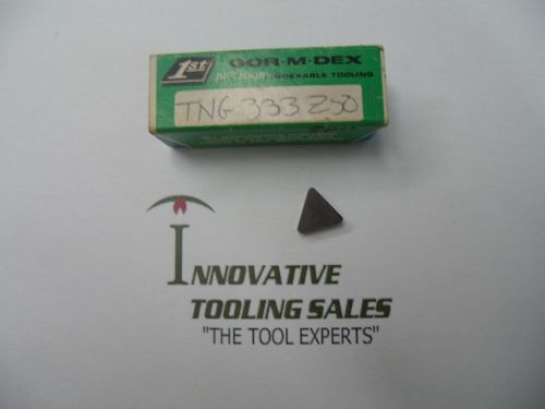 Tng 333 carbide insert grade z-50 gor-m-dex brand 8pcs for sale