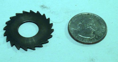 Straight tooth side milling cutter 1-7/32 x 0.055 x 1/2 20 teeth #8224 for sale
