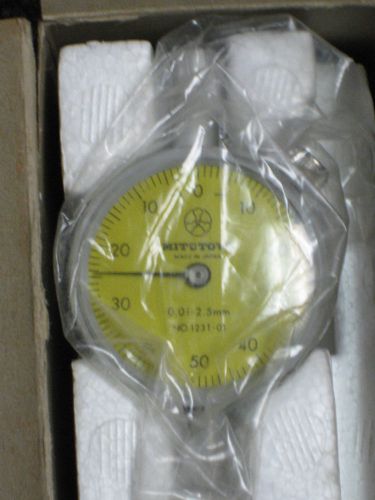 Mitutoyo 1231-0 Series 1 Metric Dial Indicator