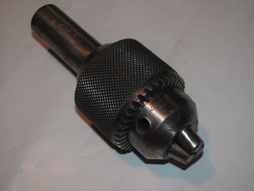 JACOBS  17/32&#034; CAPACITY KEYED DRILL CHUCK , JACOBS No3  WITH 1&#034; SHANK