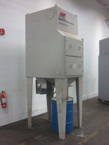 American air model dc4 1,600 cfm - cartridge-type - dust collection system -used for sale