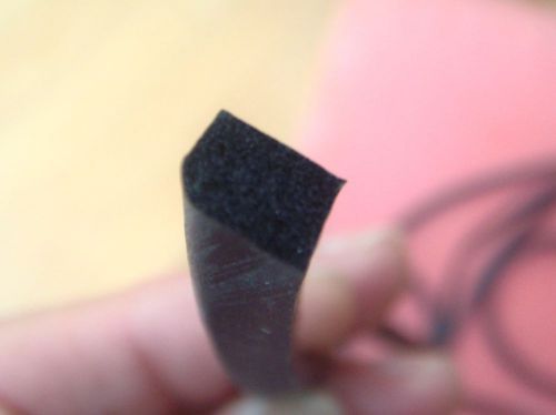 Extruded EPDM closed cell sponge rubber gasket 6x8mm