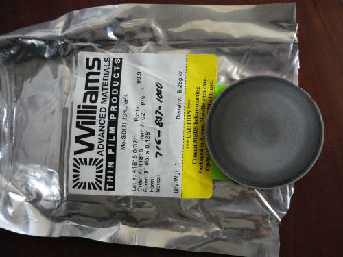 Williams Advanced Materials inc.Mo/SiO2 20% at % Sputtering Target,lab equipment