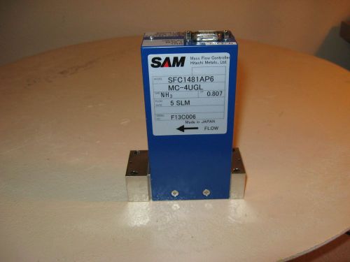 (HD) SAM Fantas SFC1481AP6 MC-4UGL NH3 CF:0.807, 5 SLM Mass Flow Controller