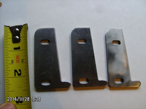 (3) 2 1/4&#034; knife blades 52875D for UNION SPECIAL binding cutter machine