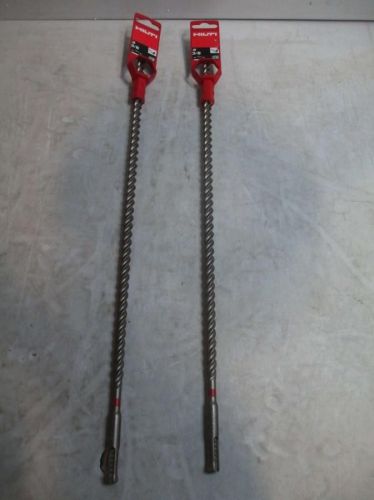 Lot of 2 hilti sds plus style hammer drill bits 435008 for sale