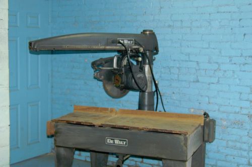 16in dewalt ge longarm radial arm saw 30in rip woodworking ras saw for sale