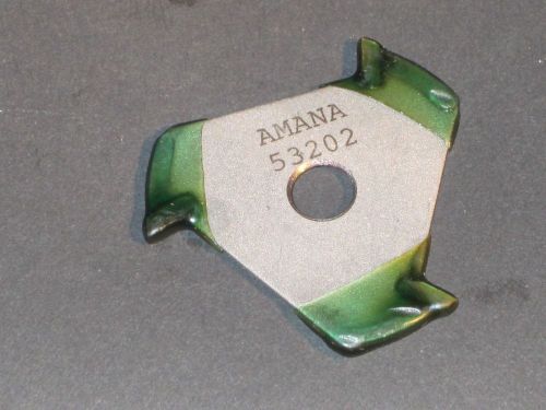 ROUTER BIT AMANA 3 WING CUTTER 5/64&#034; KERF CARBIDE TIPPED $8.00 SHIPPING INCLUDED