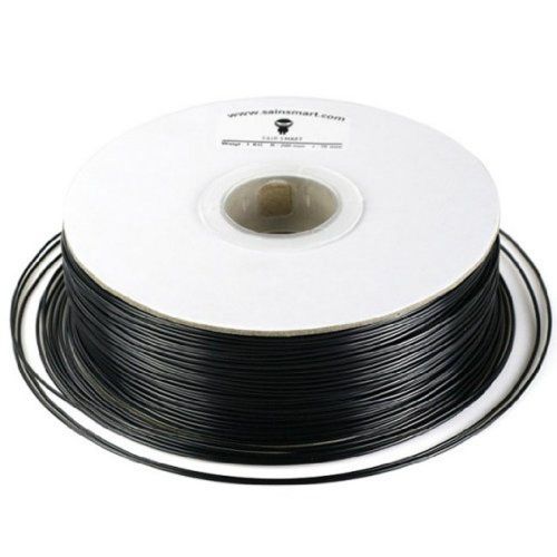 Sainsmart 3d printer filament 1.75mm 1kg 2.2lbs supplies makerbot reprap black for sale