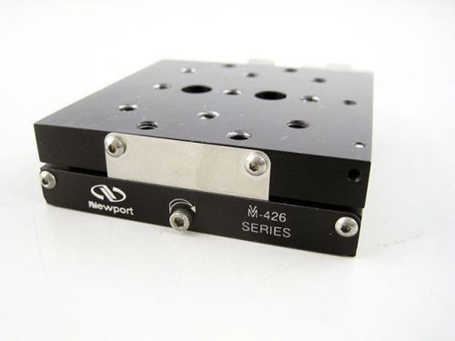 Newport m-426 low-profile crossed-roller bearing linear stage 1&#034; travel metric for sale