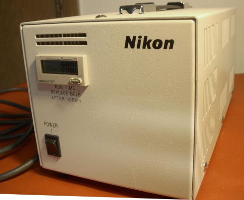 Nikon C-SHG Fluorescence Microscope Mercury Lamp Power Supply