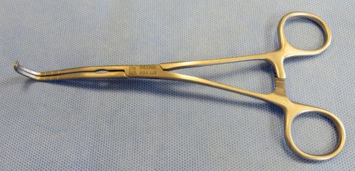 Pilling 354845 cooley anastomosis clamp angled, 3/4&#034; (2cm) tip length, 2mm tip for sale