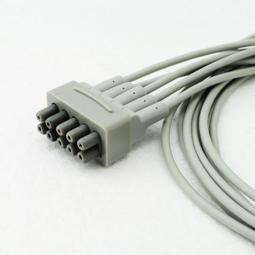 10 lead ecg/ekg cable with leadwire for ge marquette mac 500, 1100,1200,1200st for sale