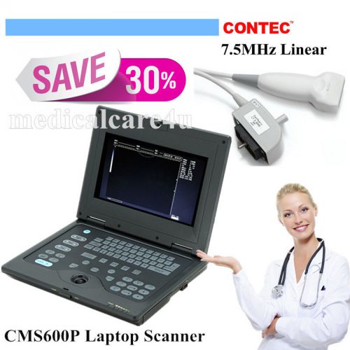 Promotion 2015 new digital ultrasound scanner machine with 7.5mhz linear probe for sale
