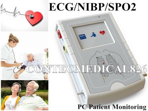 New icu 4 parameters pc patient monitoring module usb port,contec cm400 pc based for sale