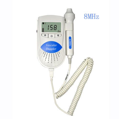 Fetal doppler 8mhz  with lcd display accurate fhr detection  rfd-b2 blue for sale