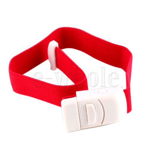 Quick Slow Release Medical Paramedi Outdoor Emergency Tourniquet Buckle Red HM