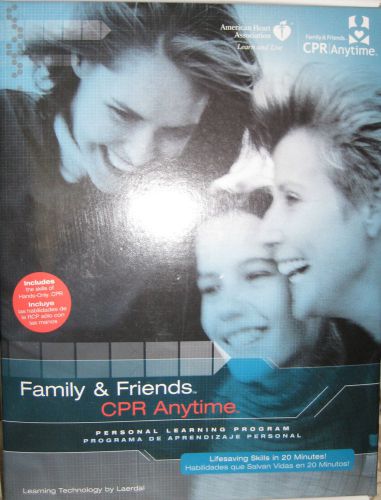 AHA FAMILY &amp; FRIENDS CPR ANYTIME Personal Learning Program 2008 Learn Lifesaving