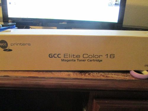GCC Technologies Printers Elite Color 16 Magenta Toner Cartridge GENUINE NEW