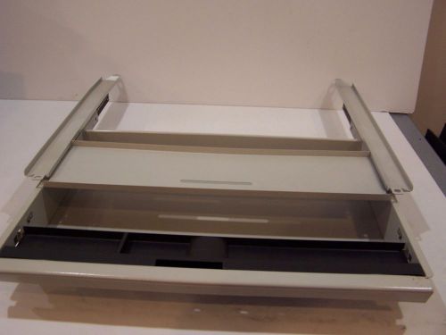 Hon DS1fmr center desk drawer for single double pedestal office 19&#034;x 21.5&#034;