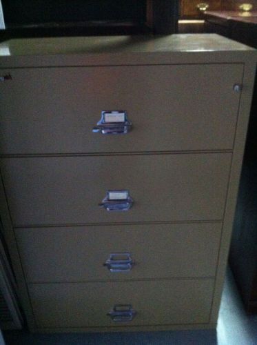 Fireking 4 drawer fireproof lateral file cabinet - must sell for sale