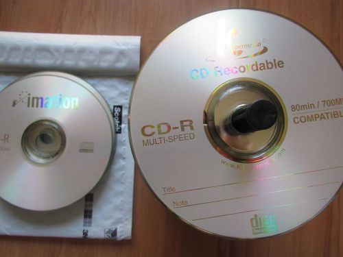 100 Pack Imation/hypermedia Recordable 700MB CD-R 80min