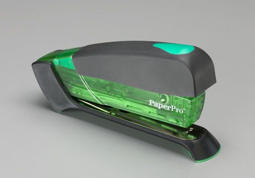 Paperpro desktop stapler-translucent green #1123 for sale