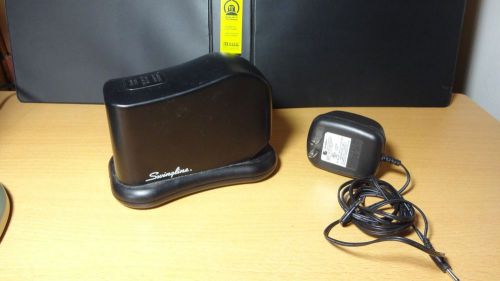 used SWINGLINE ELECTRIC MODEL 60090 STAPLER WITH A/C ADAPTER