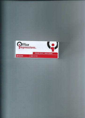 Office Impressions Box of 5000 Standard Staples