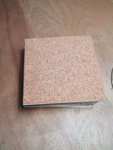 Sticky cork 4 X 4 X 1/16 inches pack of 16