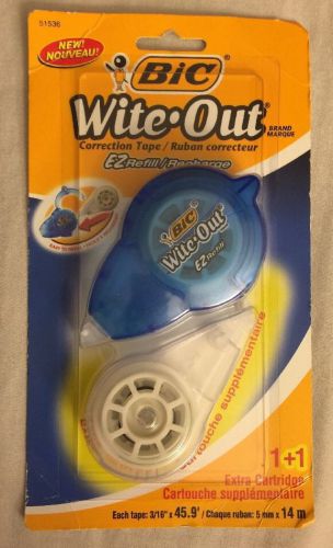 Bic Corporation Refillable Wite-Out Ez Refill Correction Tape