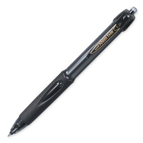 Uni-ball Power Tank Ballpoint Pen - 1 Mm Pen Point Size - Black Ink - (san42070)