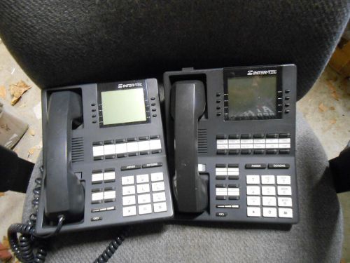 Inter-Tel Corded Business Phones Lot Of 2 Model 550.4500