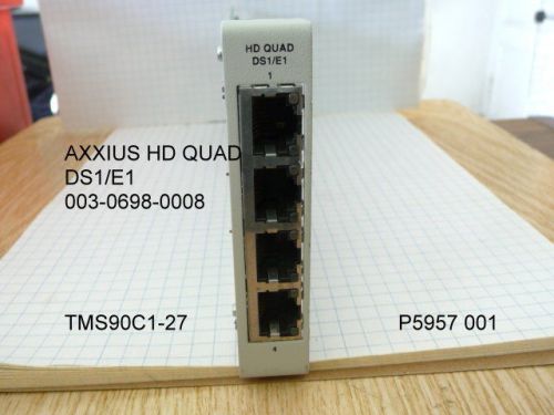 AXXIUS HD QUAD DS1/E1 003-0698-0008
