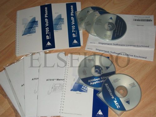 AltiGen Software License Pack ALTI-MAX1000 ALTI-STATION AltiWare Apps Manuals