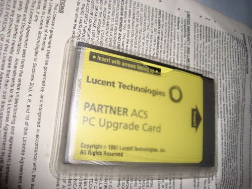 Partner Upgrade PC 12B2 Avaya AT&amp;T ACS Lucent PCMCIA card 108260670