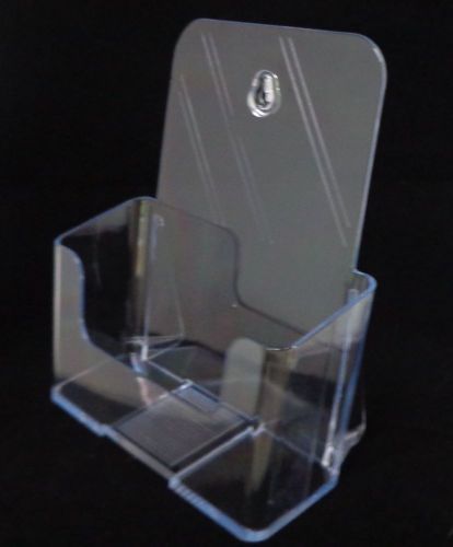 (4)  6&#034; brochure holder Counter top or wallmounted. Pack of 4