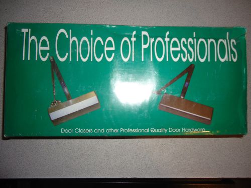 The Choice Of Professionals Commercial Door Closer DC41-AL Silver Aluminium NEW