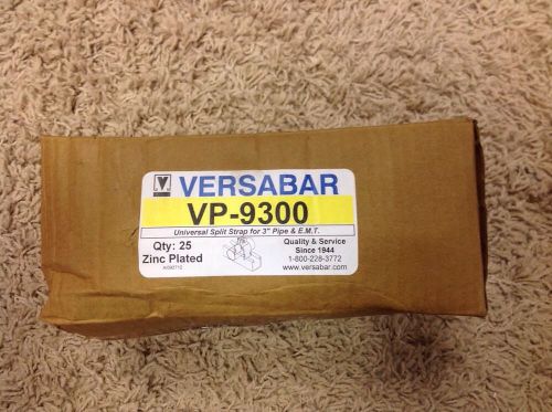 Versabar 3&#034; VP-9300 Conduit pipe Clamps lot of 25 **NEW**
