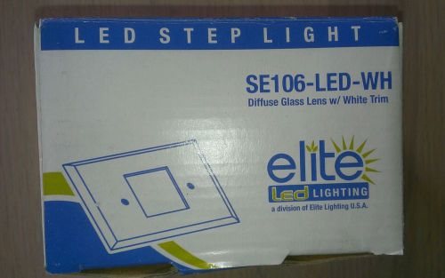 Elite SE106-LED-WH step light