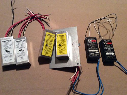 Electronic transformers mr16 12 v 277  70 and 80watt lot of 6
