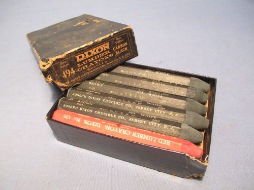 Dixon 49400 Lumber Marking Crayons - 12 Pack /     OO 380