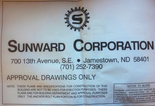 Sun Ward Corporation: Metal Building For Sale Never Erected; Located: Tempe, AZ