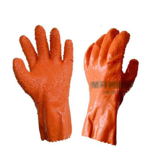 1 Pair Unisex Durability Practical Protective Resin Work Glove Gloves LYRC0017